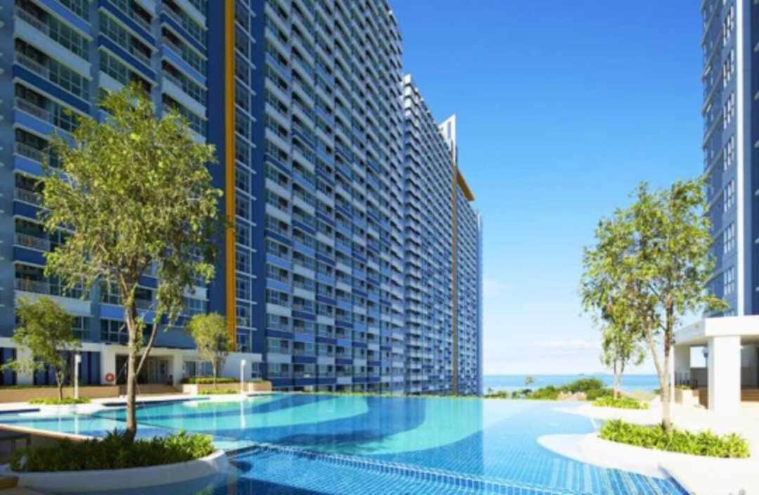 2 ห้องนอน 2 ห้องน้ำ Seaview Jomtien ชั้น18公寓 外观 照片