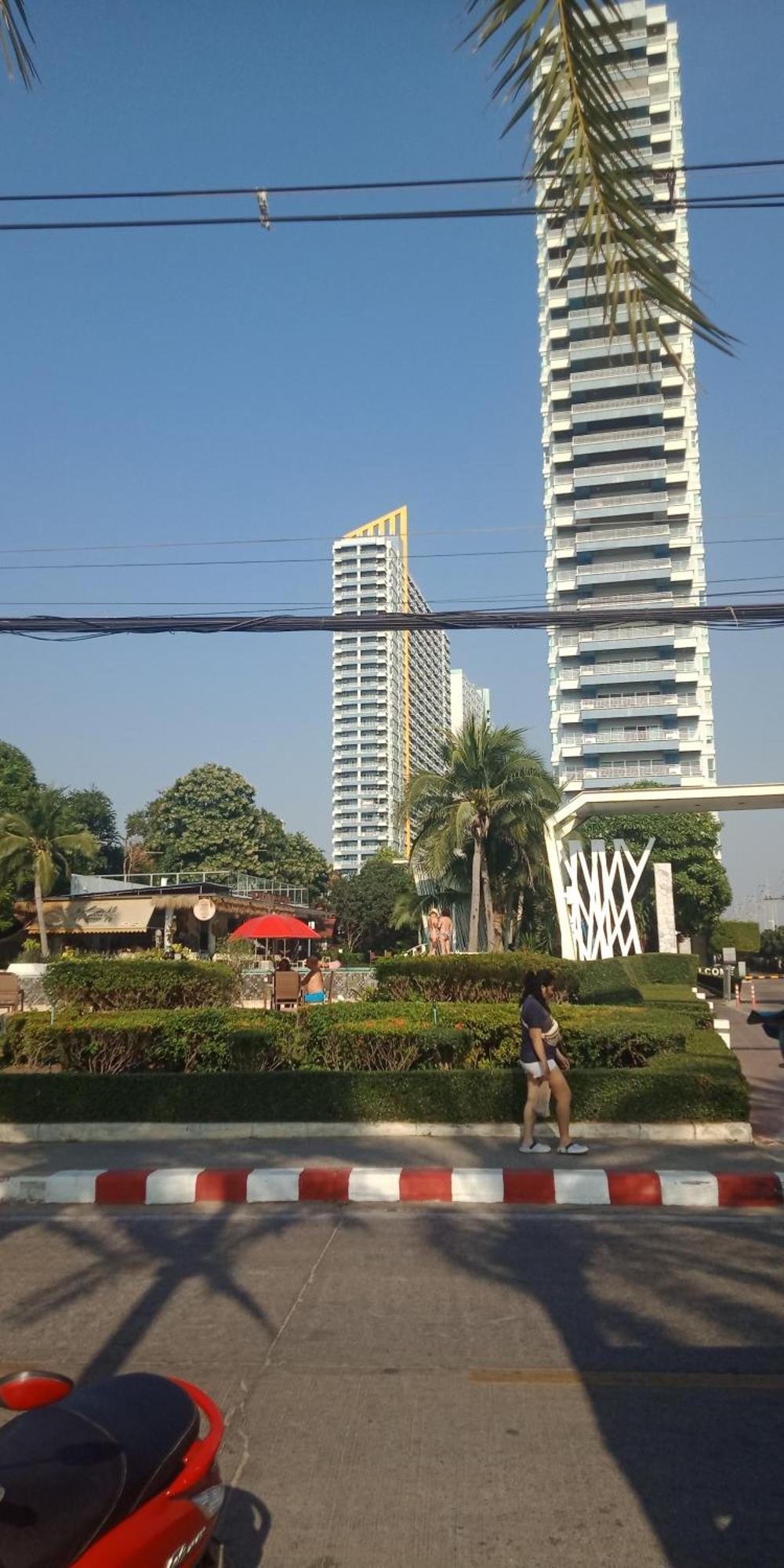 2 ห้องนอน 2 ห้องน้ำ Seaview Jomtien ชั้น18公寓 外观 照片